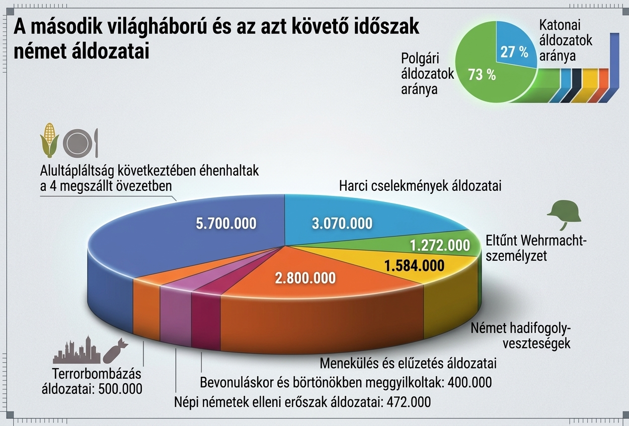Német sorstragédia – grafikon